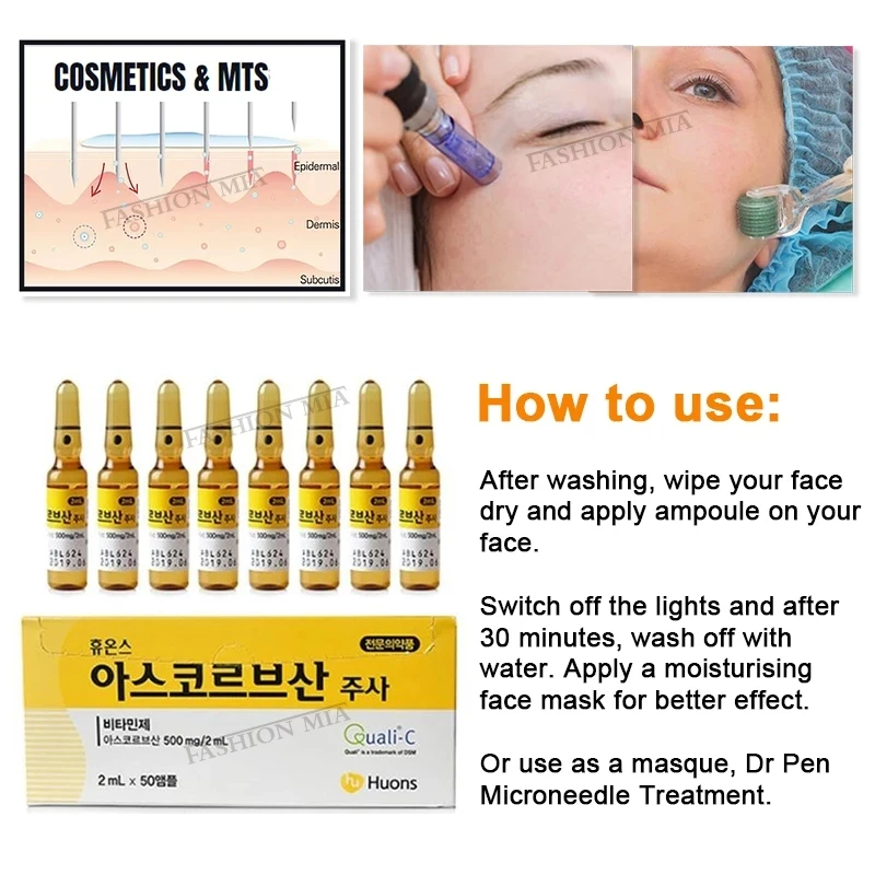 

Korean VC Fade Spot Essence Daub-Type Remove Acne Marks and Pore Collection Anti-Aging Ascorbic AcidAgeless Powerful Face Skin