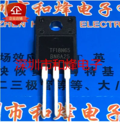 

Free shipping 30PCS 50PCS TF18N65 AOTF18N65 TO-220F 650V 18A