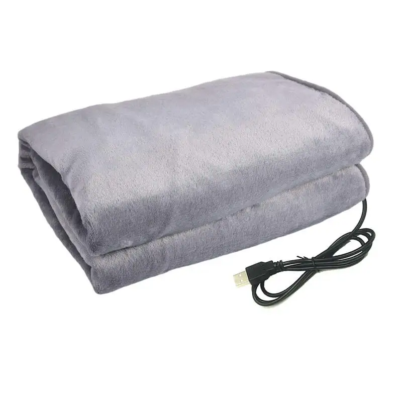 

100x70cm USB Heated Shawl Heated Throw Blanket Shawl Fast Heating Blanket Throw Thermostat Electric Heating Blanket