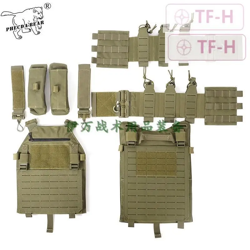 1000D MOLLE лазерная резка быстросъемный тактический охотничий защитный жилет боевые