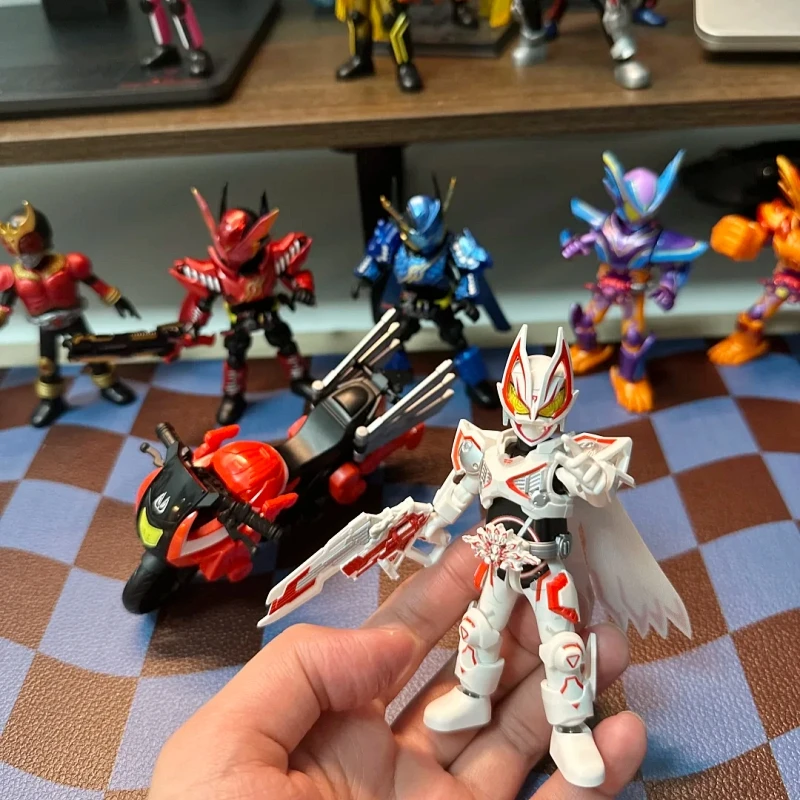Фото Новая официальная коллекционная модель Blokees Kamen Rider Galaxy Version Vol.6: подвижная аниме-фигурка-конструктор, модный подарок, в наличии №2
