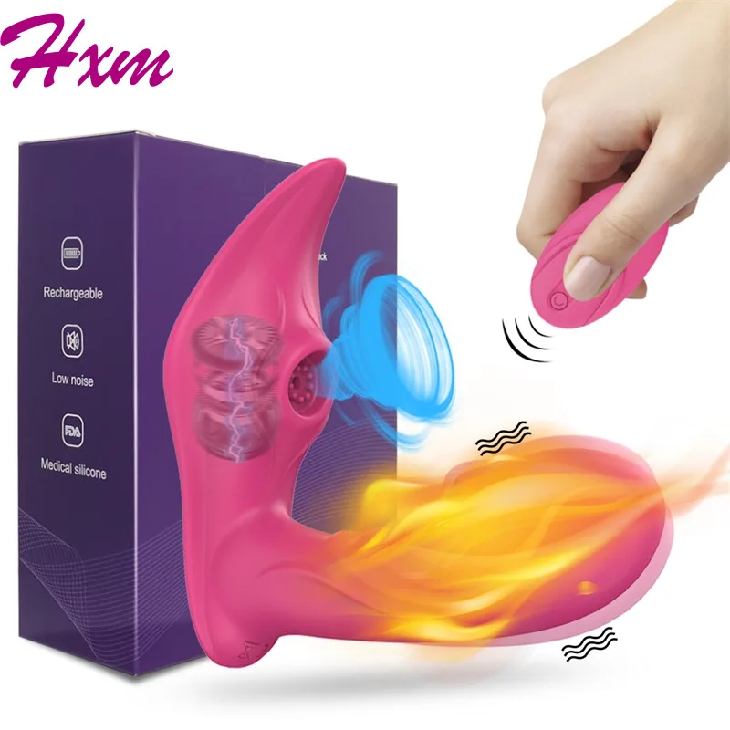 

Stimulateur de Clitoris avec télécommande sans fil, ventouse de Clitoris de point G, gode de Couple, culotte vibrateur, jouets