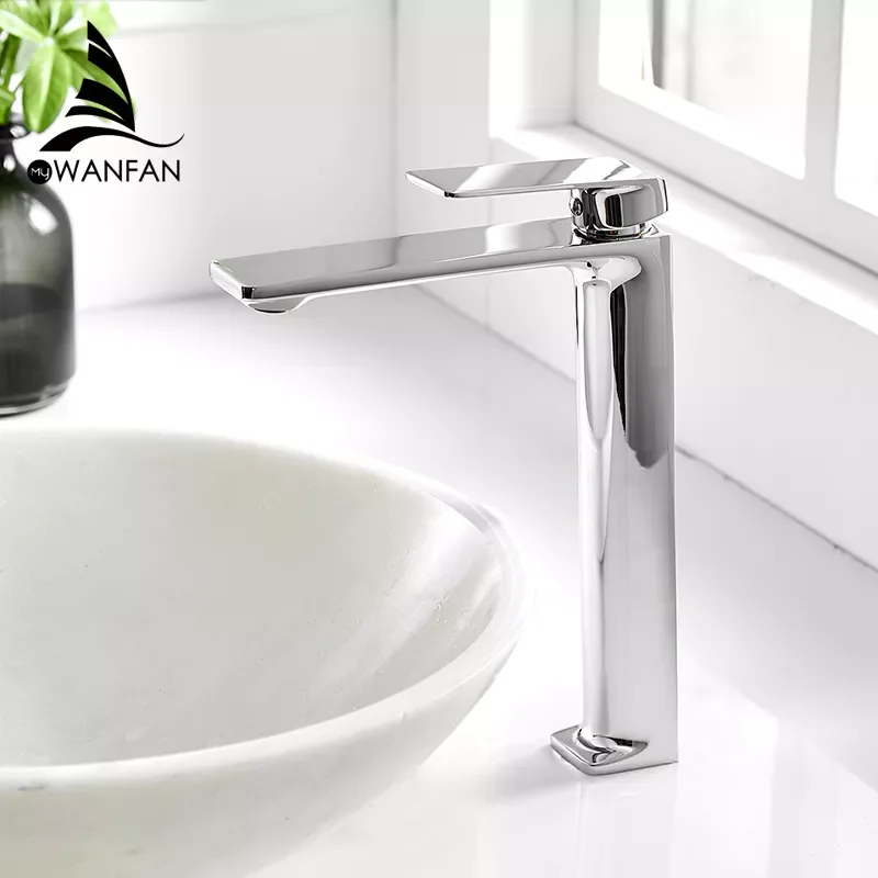 

Basin Faucet Bathroom Sink Faucet Single Handle Hole Chrome Faucet Basin Taps Deck Vintage Wash Hot Cold Mixer Tap Crane 9923