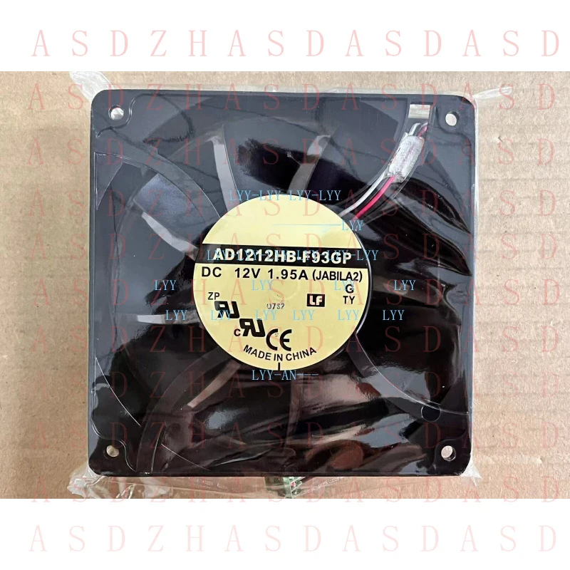 Фото Вентилятор для корпуса Z FOR JARO AD1212HB-F93GP 12038, 12В DC, 200CFM, для охлаждения ПК/процессора, 3-контактный №1