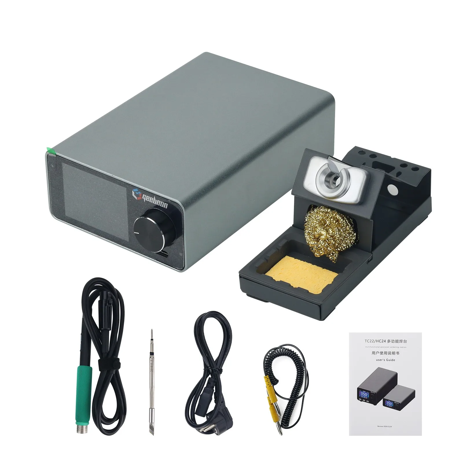 Фото Паяльная станция TC22 240W с ручкой T245 и наконечником C245 №1