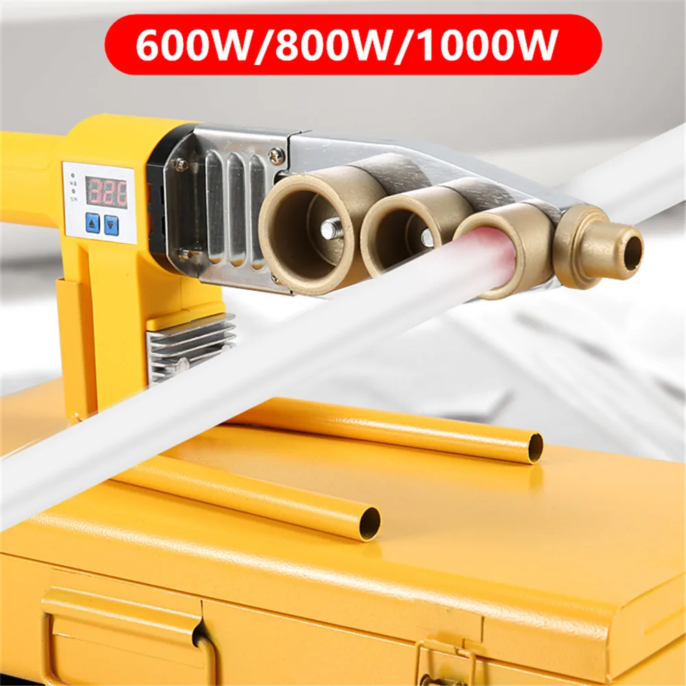 Сварочный аппарат для труб PB/PP/PE/PPR 600-1000 Вт паяльник из ПВХ пластиковый сварочный