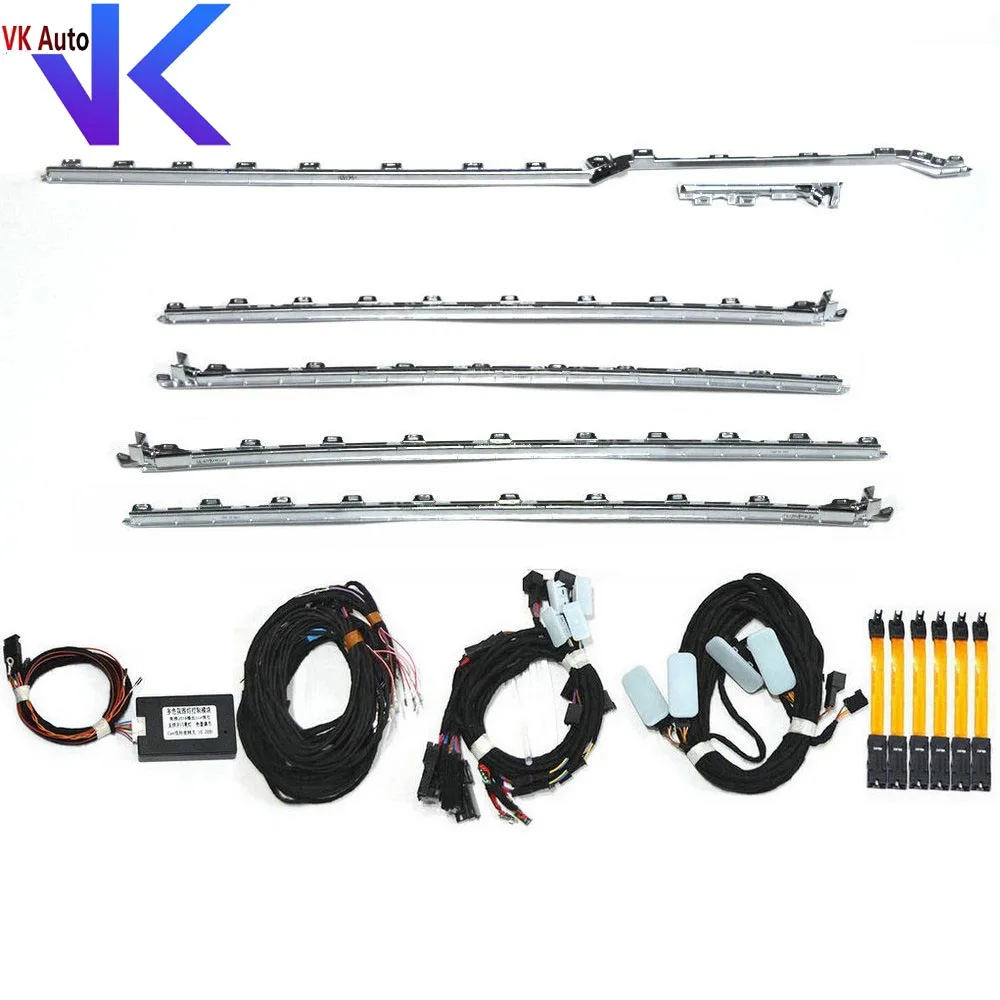 Для пассажирской двери приборной панели VW Passat B8 разноцветная осветительная