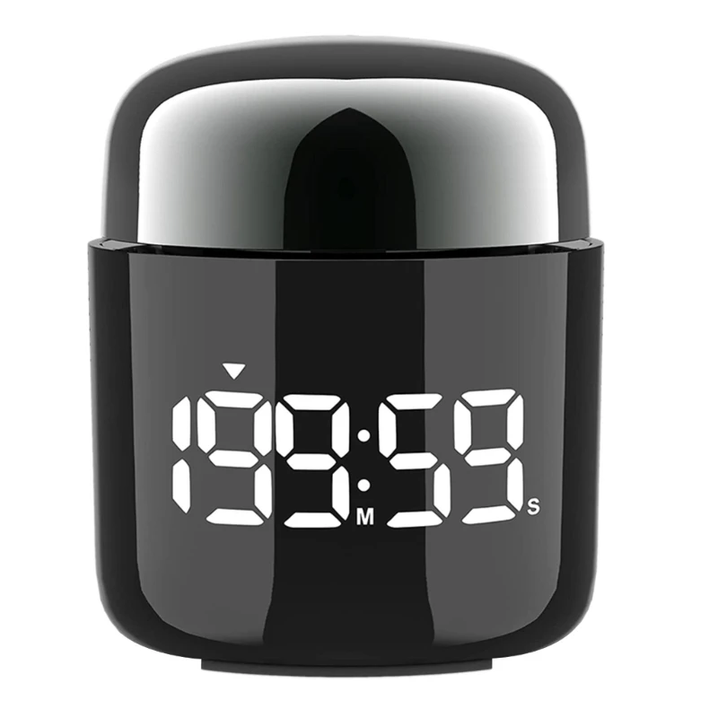 

2023 New Digital Timers Teacher Small Timers Makeup Alarm Count Up Countdown Cosmetic Bottle Shaped for Classroom Homework