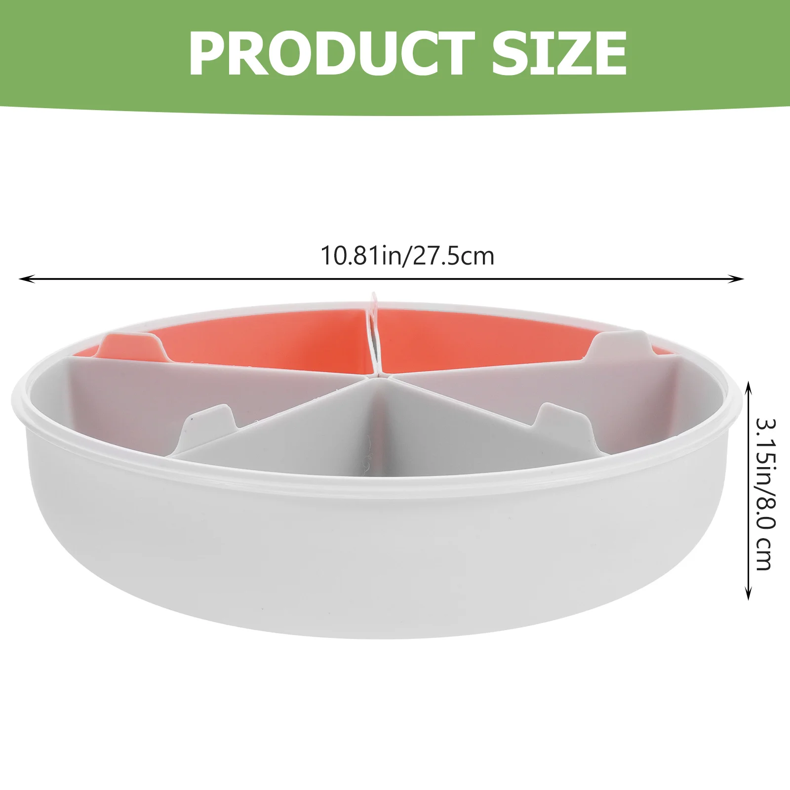 

Sealed Fruit Plate Lid Snack Box Party European Style Compartments Candy Cookies Case Dried Desktop