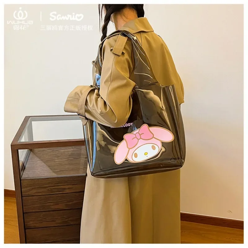 Косметичка Hello Kitty Melody кошельки и сумки для женщин Sanrio ручной стирки Kuromi большая