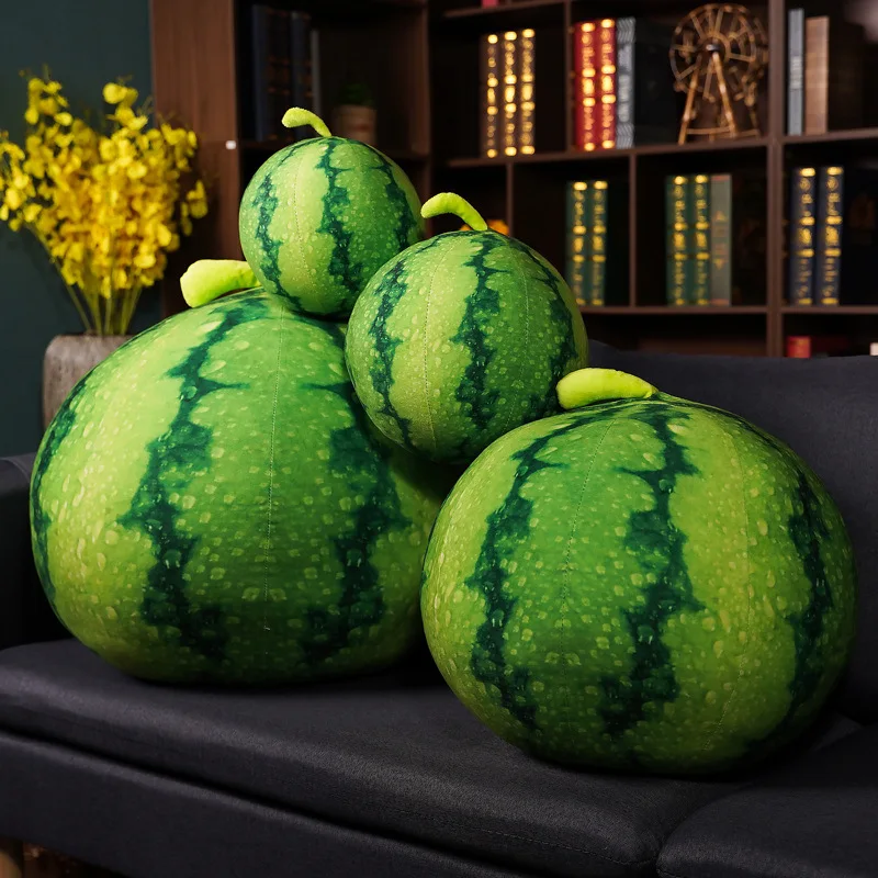 

Lifelike Fruit Watermelon Toy Soft Doll Plush Toy Cushion KidsToy Sofa Pillow Xmas Gift b2088