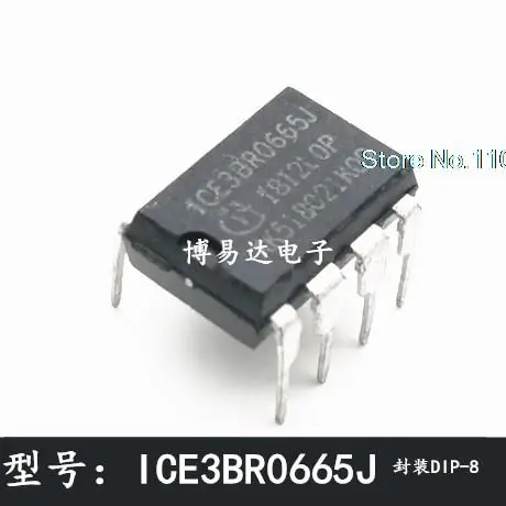

10PCS/LOT ICE3BR0665J 3BR0665J ICE3BR0665JZ DIP-8