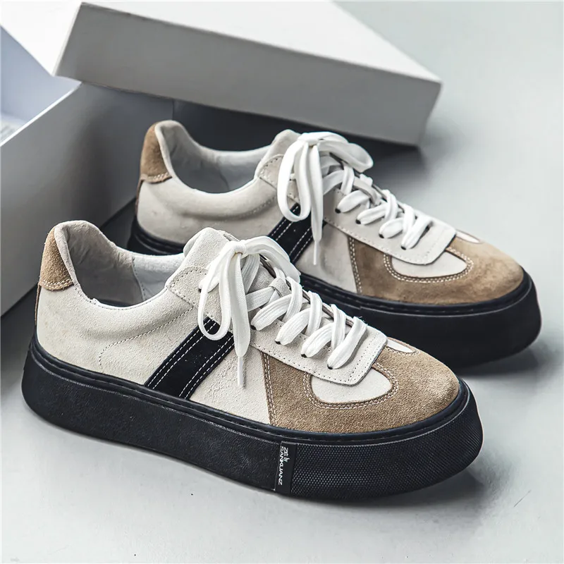 

Men's Causal Low Top Skate Shoes Breathable Lightweight Non-Slip Sneakers Comfort Fit Walking Shoes for Male