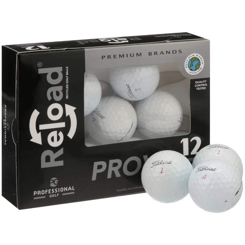 2012 Pro V1x Golf Balls, Prior Generation, Used, Mint Quality, 12 Pack