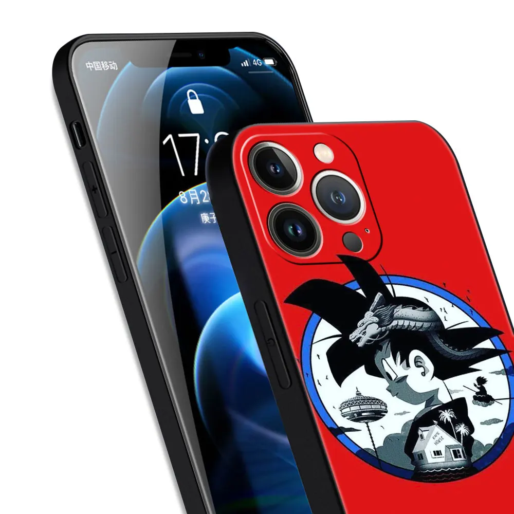 Чехол для Xiaomi Poco X3 X4 M3 F1 F2 F3 M4 NFC Redmi K40 K40s K50 11T 12 12X Pro Cell Dragon Ball Goku Anime Манга |