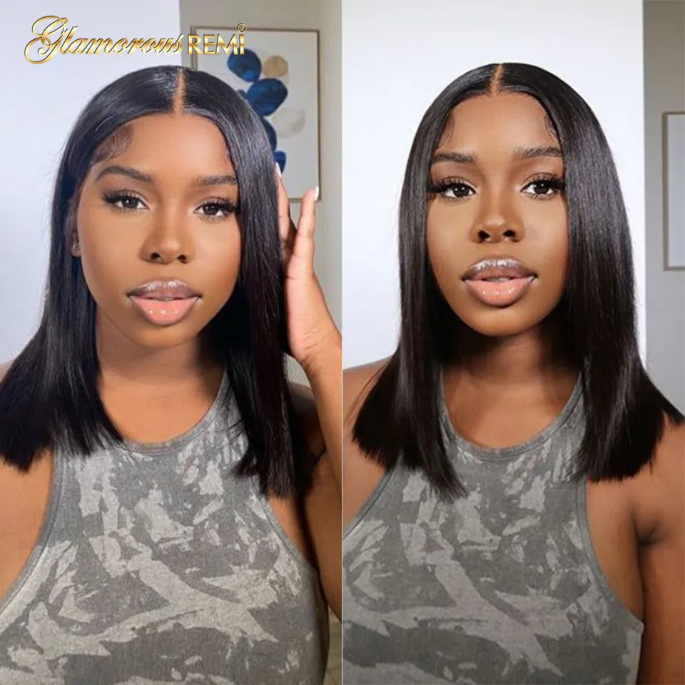 

Прямые парики из человеческих волос для женщин, бразильские HD прозрачные прямые фронтальные парики на сетке, натуральный цвет, парик без клея, человеческие волосы