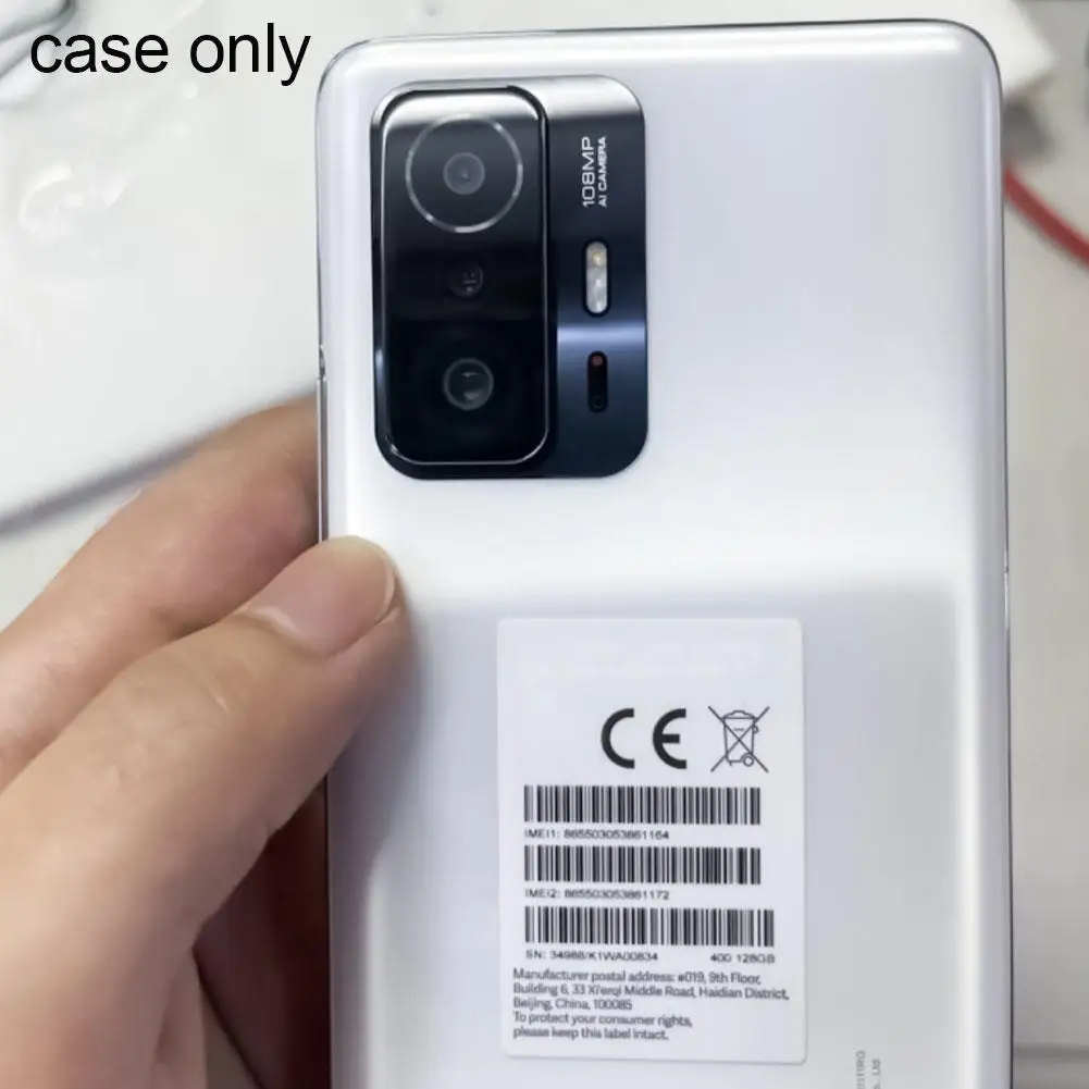 

3D Curved Camera Lens Protector Glass for Xiaomi Mi11T Mi 11 T Pro 5G Protective Glass Back Cover 11t 11 T