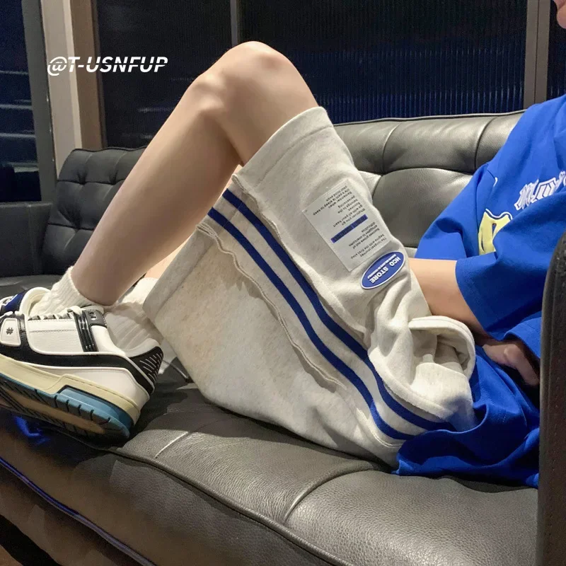 Новые летние мужские повседневные полосатые шорты из 5 предметов модные