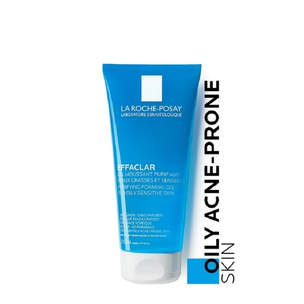 

La Roche Posay Purifying Foaming Gel Cleanser Acne Remover Oil Control Salicylic Acid Face Wash For Oily Sensitive Skin 200ML