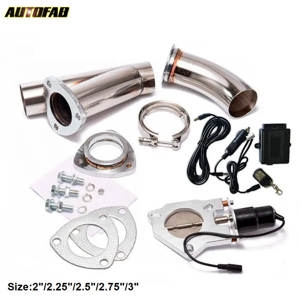 

Выхлопная труба 2 дюйма/2,25 дюйма/2,5 дюйма/2,75 дюйма/3 дюйма, электрическая Y-образная труба, турбо-байпасная сталь для Honda Civic EK 99-00 AF-вырез