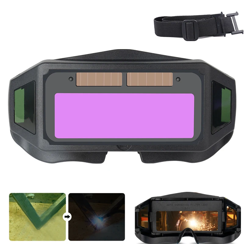 

Сварочные очки с автоматическим затемнением аргоновая дуговая сварка солнечные очки специальные антибликовые очки инструменты для свароч...