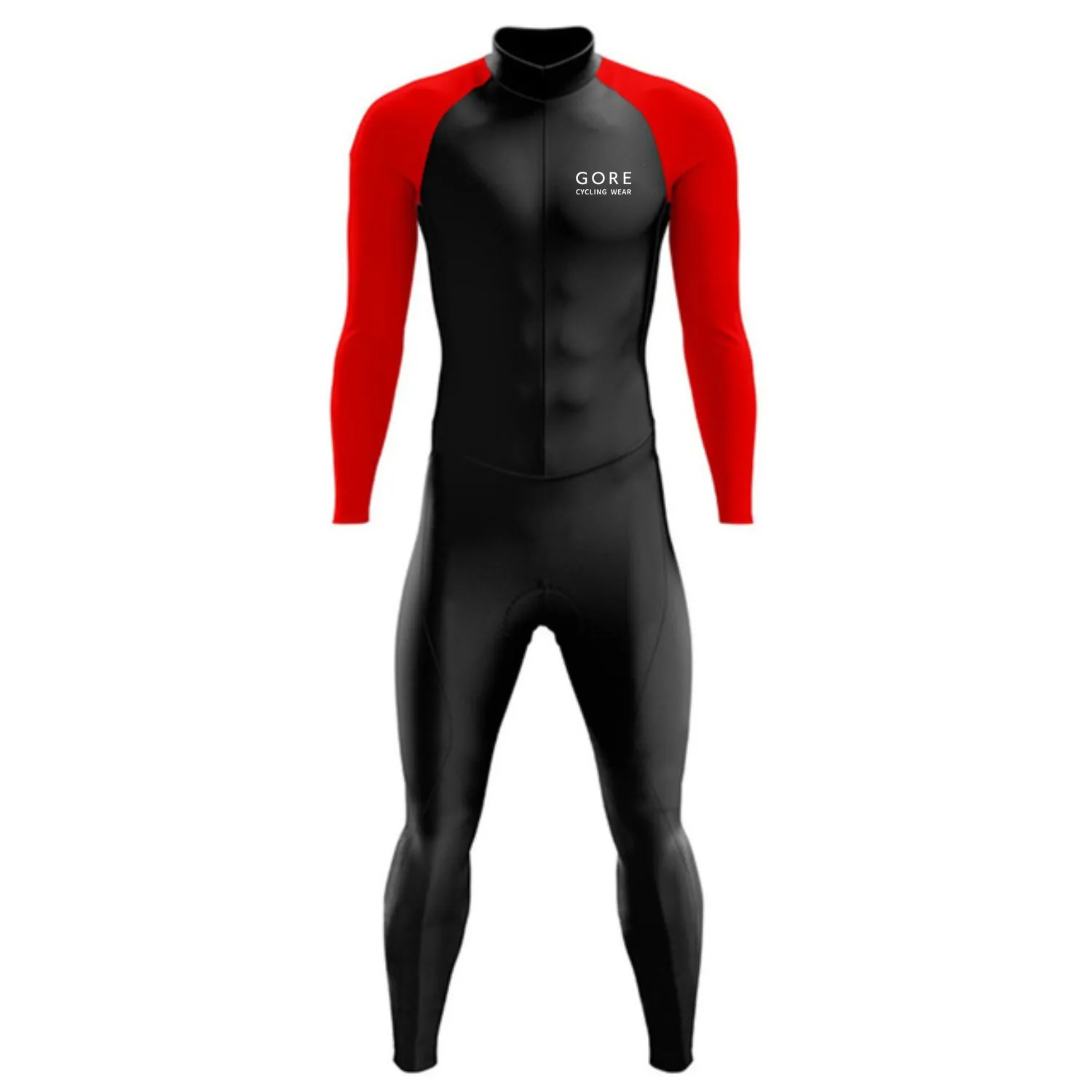 

Gore Cycling Wear Skinsuit Men Triathlon Suit MTB Bicycle Clothing Road Bike Jumpsuit Outdoor Bodysuit Long Sleeves Trousers Set