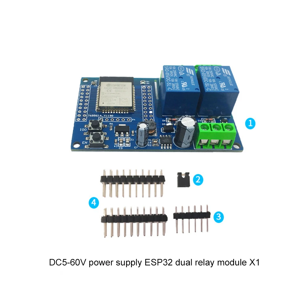 Двойной модуль реле Wi-Fi ESP32