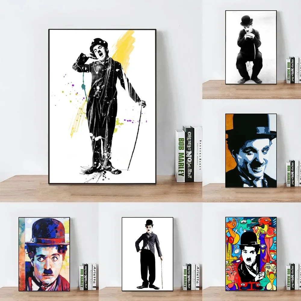 C- Charlies C-каплины плакат настенное искусство домашний декор комнаты цифровая