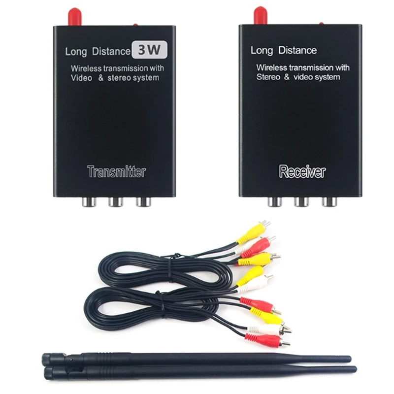 

2.4Ghz HIFI Digital Wireless Audio Video Adapter Receiver Music Wifi Transmitter Receiver 3W With 3.5Mm Cable EU Plug