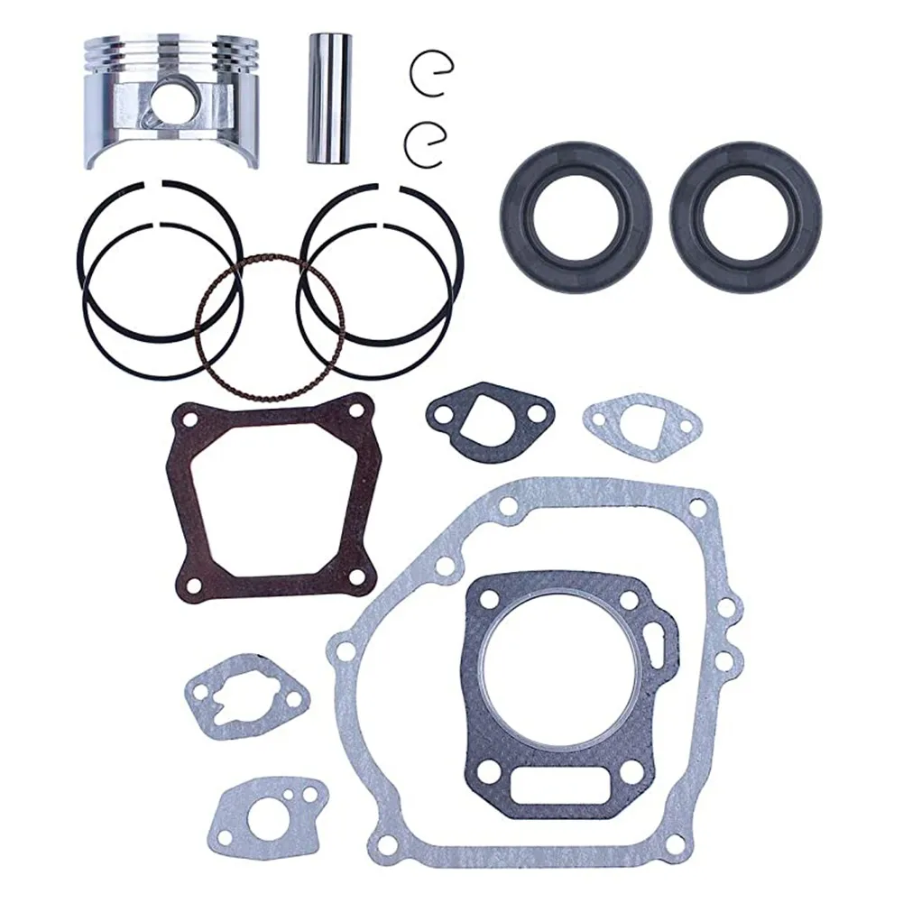 

68mm Piston Rings Gasket Oil Seal Kit For GX160 GX200 168F 5.5/6.5HP 2-3.5kw 4-Stroke Gasoline Generator Trimmer Engine Motor