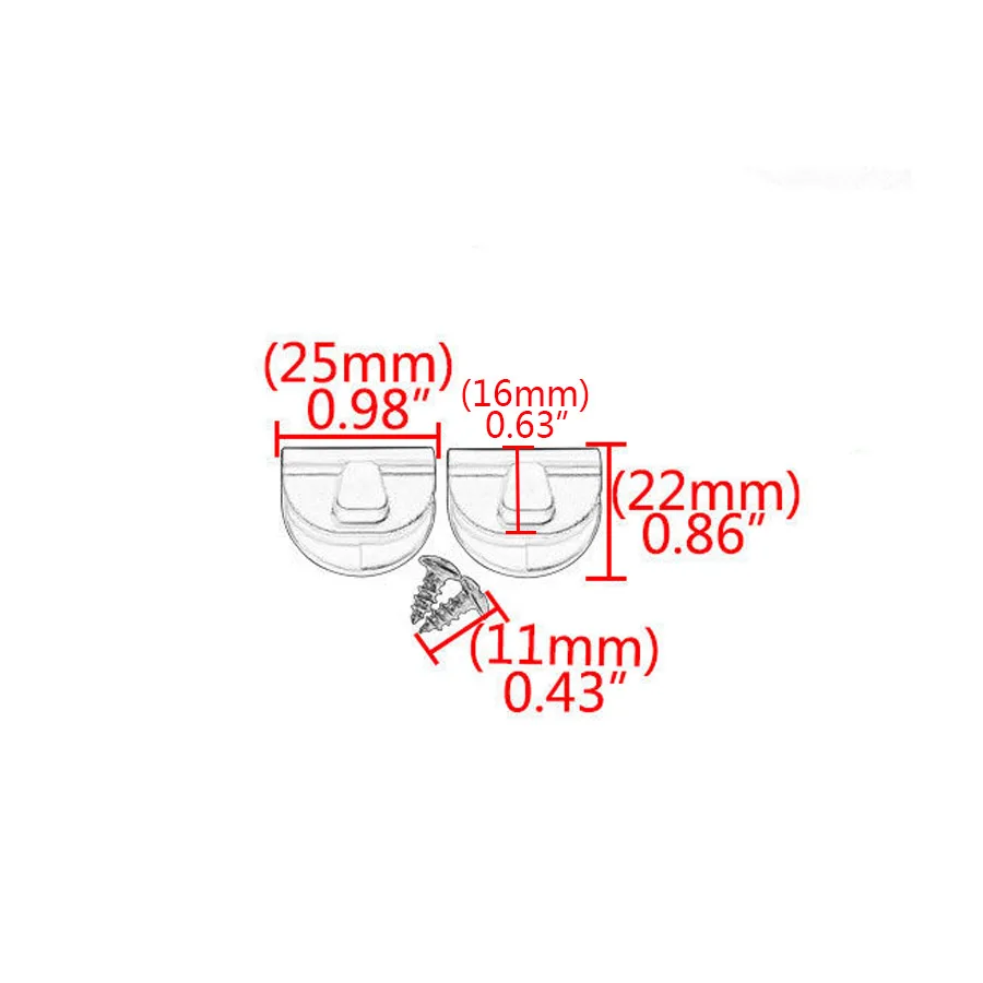 Зажимы для крепления аккумуляторного отсека левая Harley Sport Ster XL883 1200 04-Up