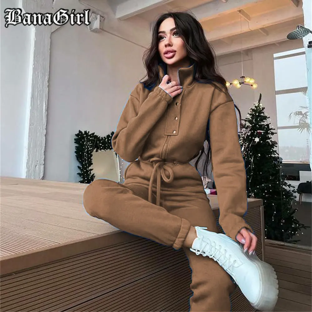 

Женский пуловер, комбинезон, повседневные толстовки, спортивные штаны, спортивный костюм, корейская мода 2022, теплый свитшот с длинным рукав...