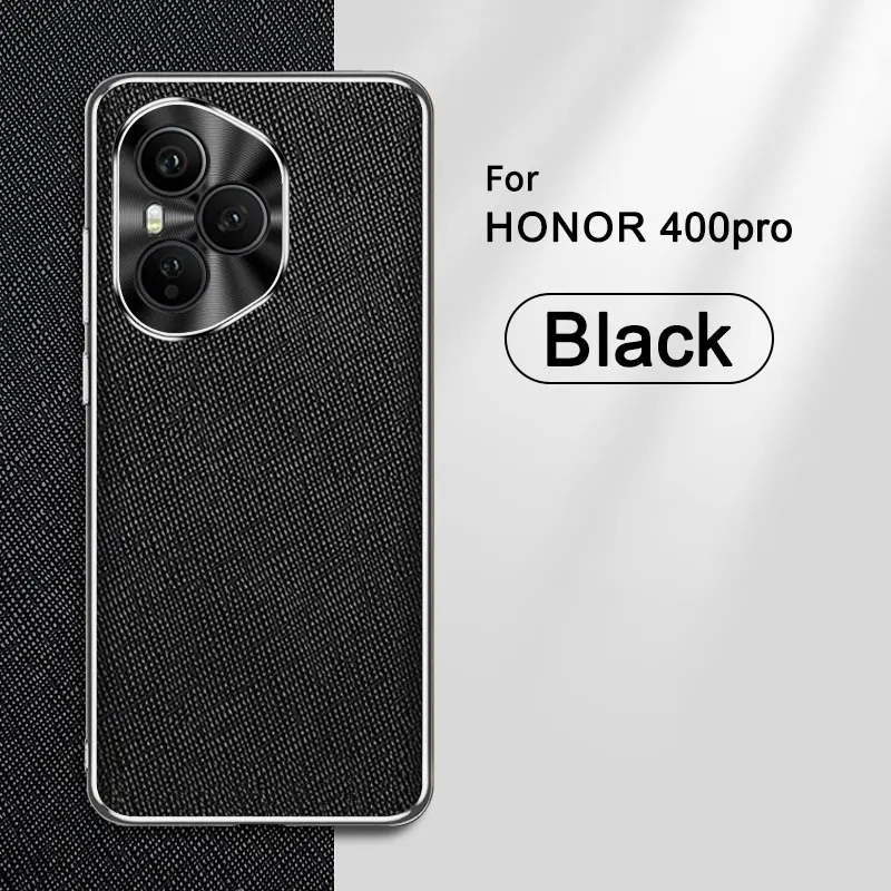 Фото Чехол для Honor 400 Pro 400, глобальная версия, роскошный жесткий защитный чехол из искусственной кожи для Honor 400 400 Pro Shell №1