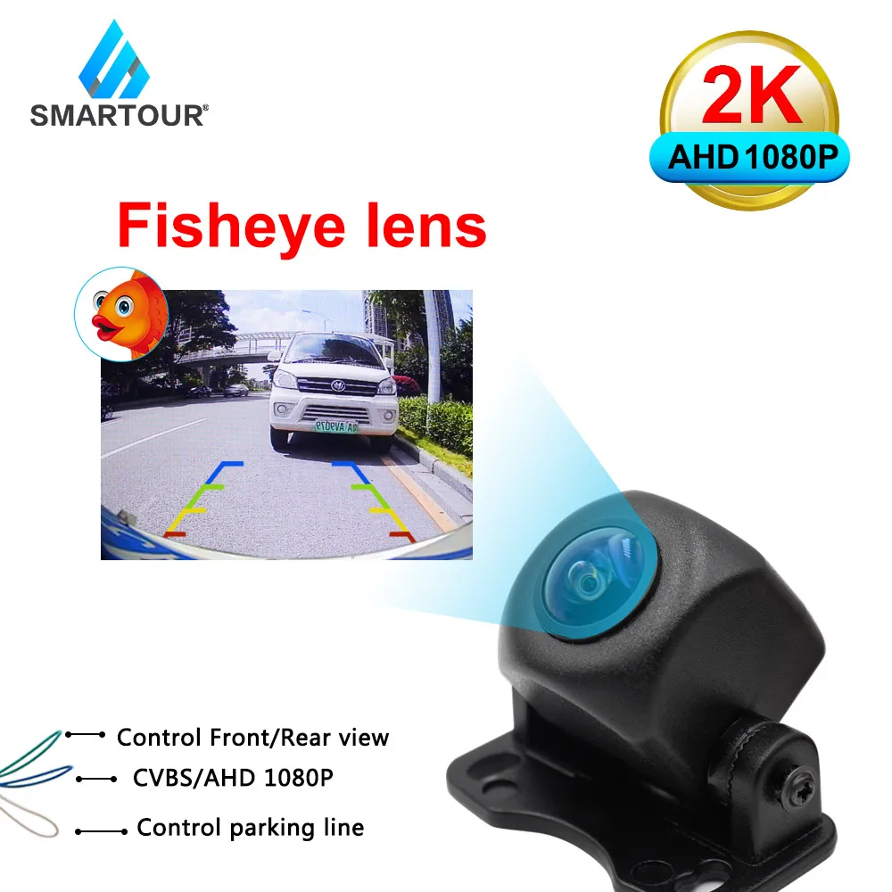 

Объектив SMARTOUR рыбий глаз, 180 градусов, CCD / AHD 1080P