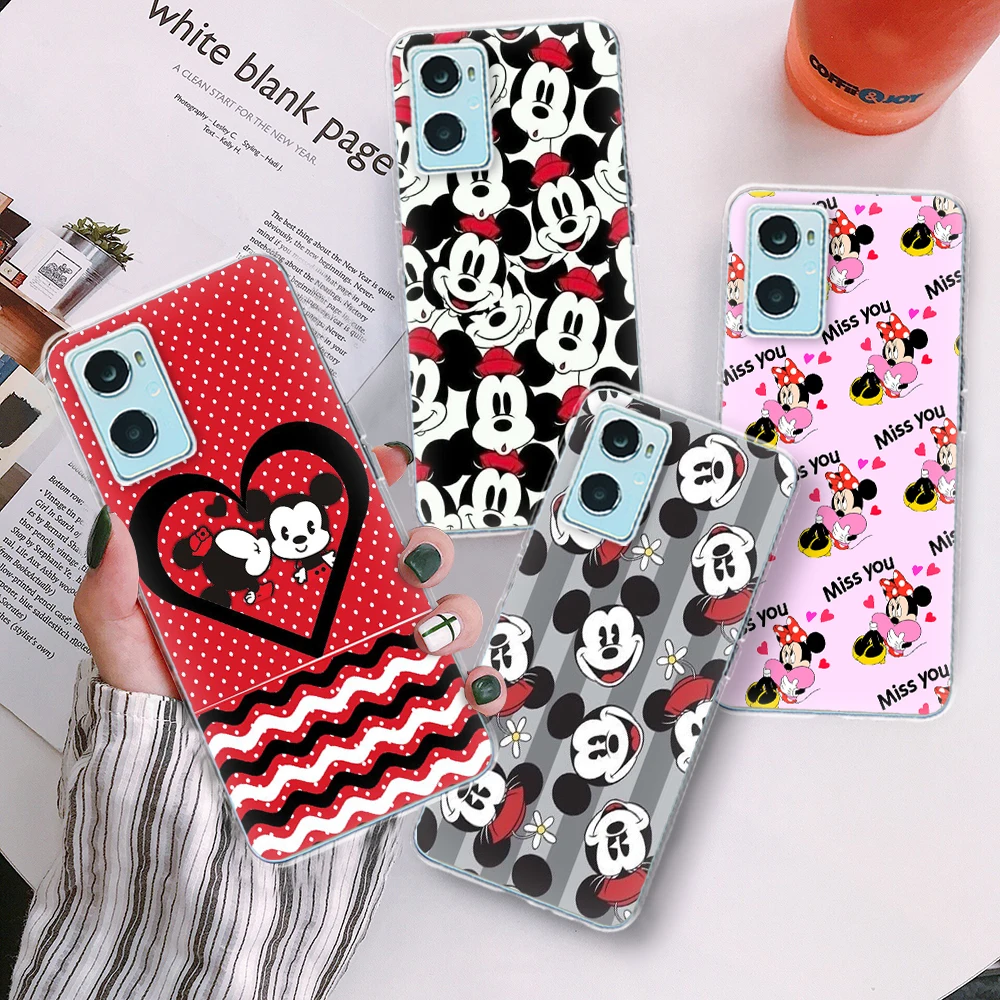 

Disney Mickey Minnie Mouse phone case For OPPO A 1 3 5 11 15 16 32 35 37 53 54 57 55 59 73 74 F 1 7 83 silicone cover