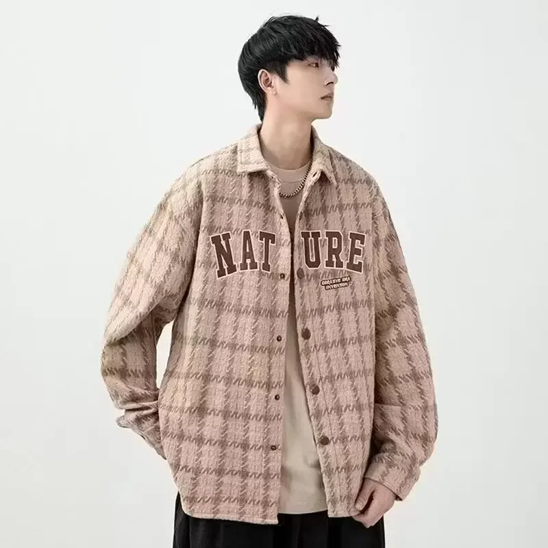 2024 новый стиль гонконгская ветровая куртка свободного покроя с длинным рукавом