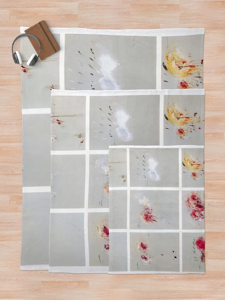 Девять дисков на Commodus Cy Twombly Пледы Retros Фланелевые одеяла