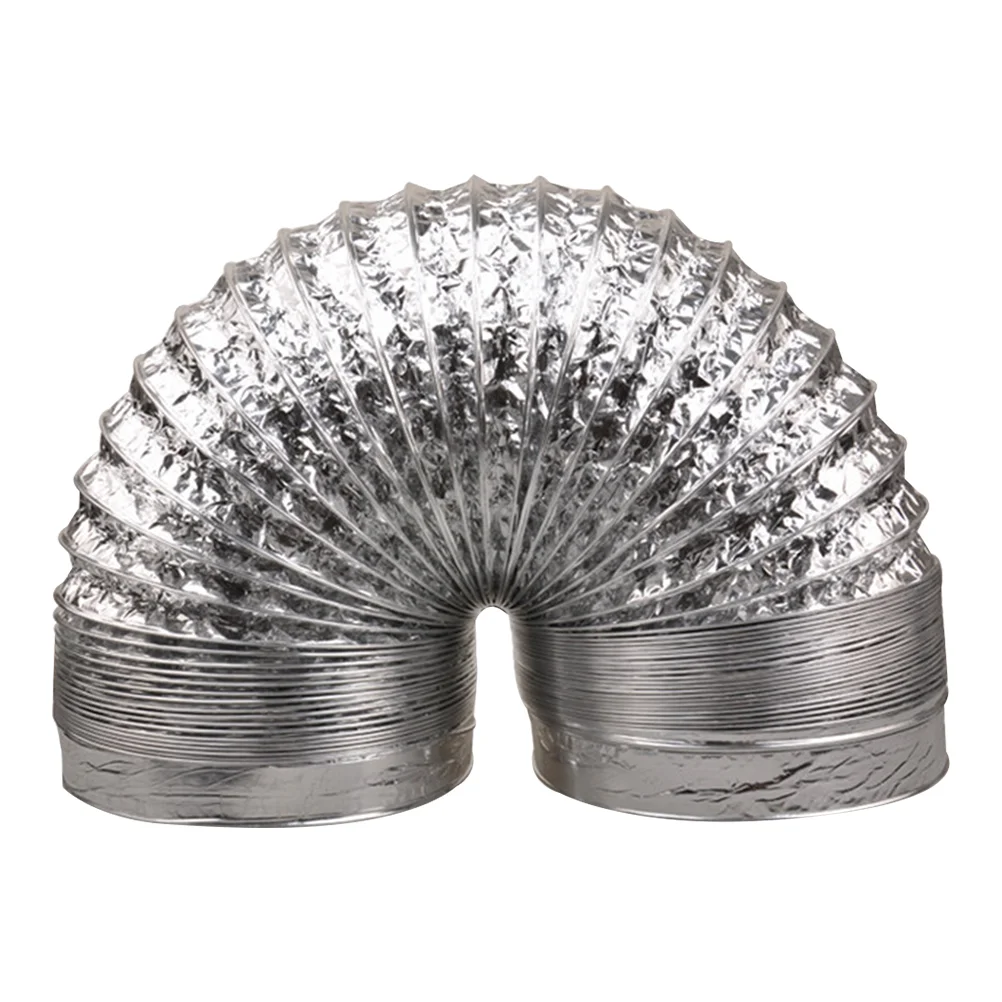 

Aluminum Foil Dryer Vent Hose Thicken Flexible Duct Exhaust Pipe for Kitchen Heating Cooling Ventilation Exhaust 100mm x 2M