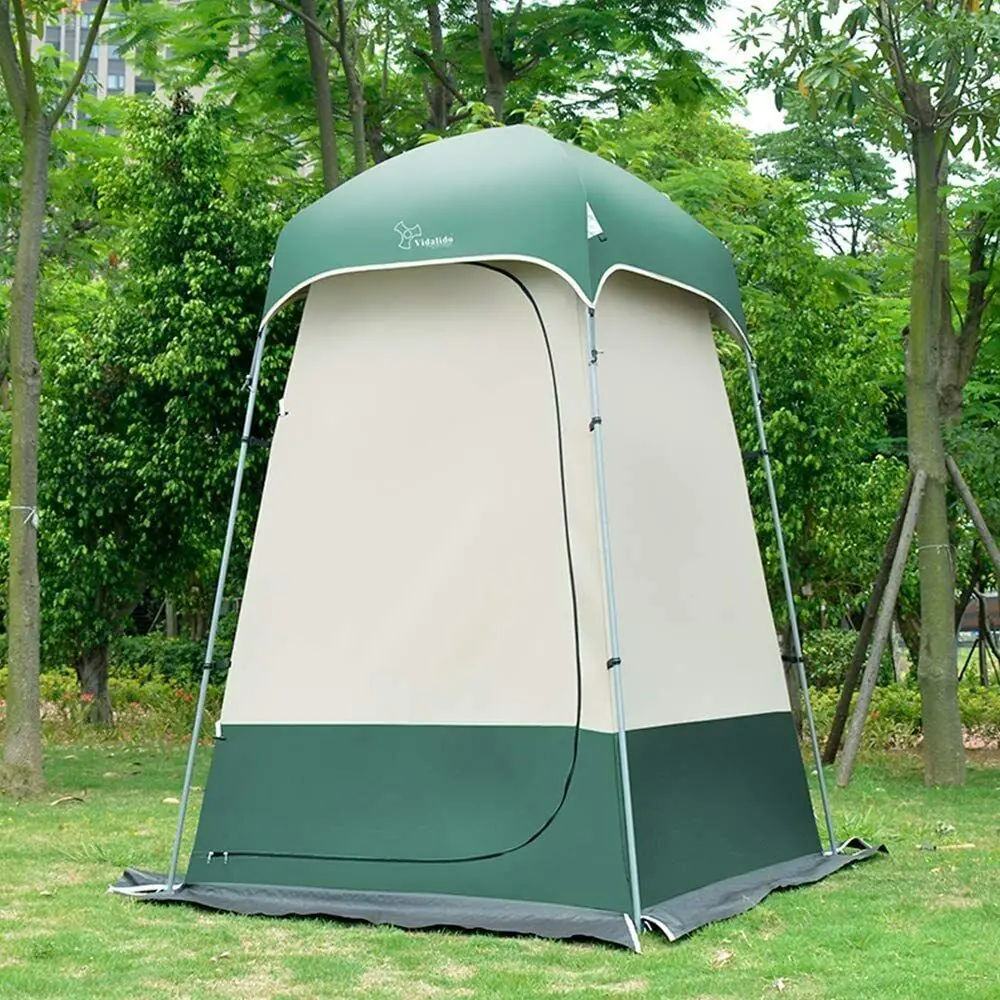

Outdoor Shower Tents for Camping with Floor Changing Room Privacy Portable Shelters Tent Fitting Room Rainproof Shelter Beach Mo