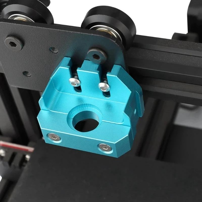 

3D Printer Parts Full Metal Aluminum Alloy Bracket V6 Hot-End Installation And Fixation Suitable For CR-10 Ender3/5