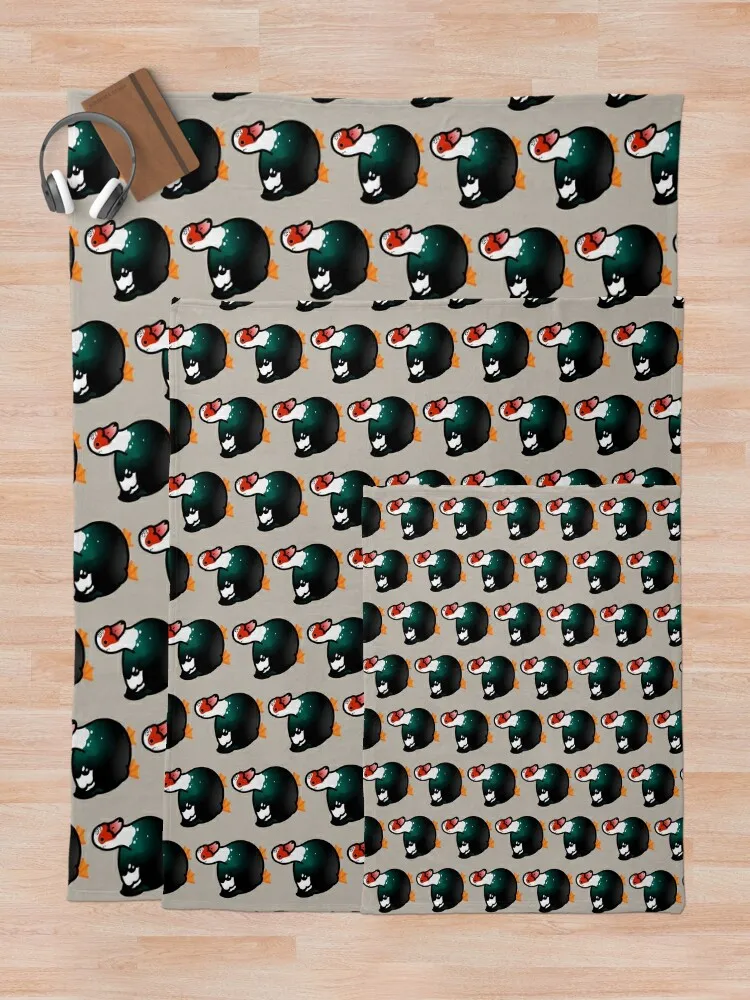 Одеяло Chubby Muscovy Duck Теплые фланелевые дизайнерские одеяла