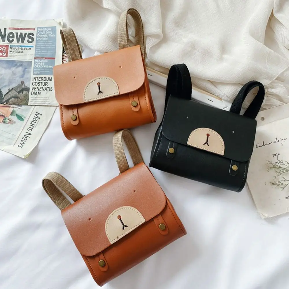 

Милые детские рюкзаки из искусственной кожи с мультяшным медведем, Детский рюкзак, сумка для дошкольного возраста для маленьких мальчиков и девочек, миниатюрная школьная сумка для детского сада