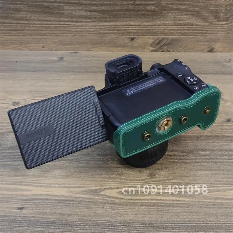 Защитный чехол из искусственной кожи для Canon EOS R50 (объектив 18-45 мм) R100