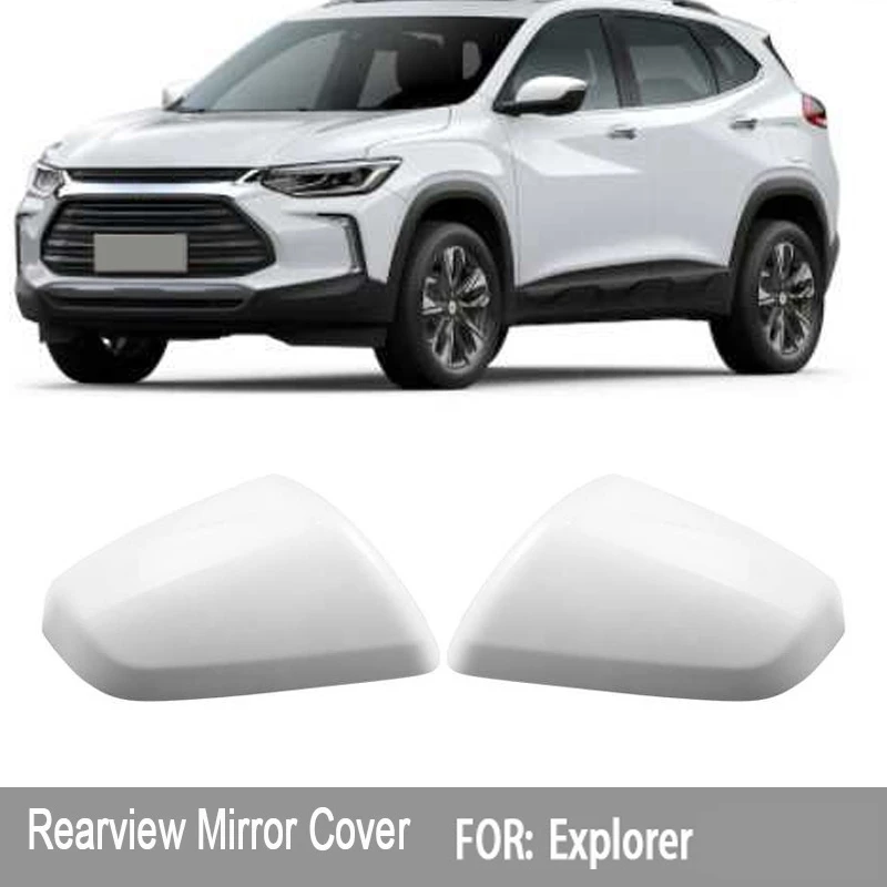 

Car Door Wing Mirror Cap Rear View Mirror Cap Cover Shell For Chevrolet Explorer 2017-2019