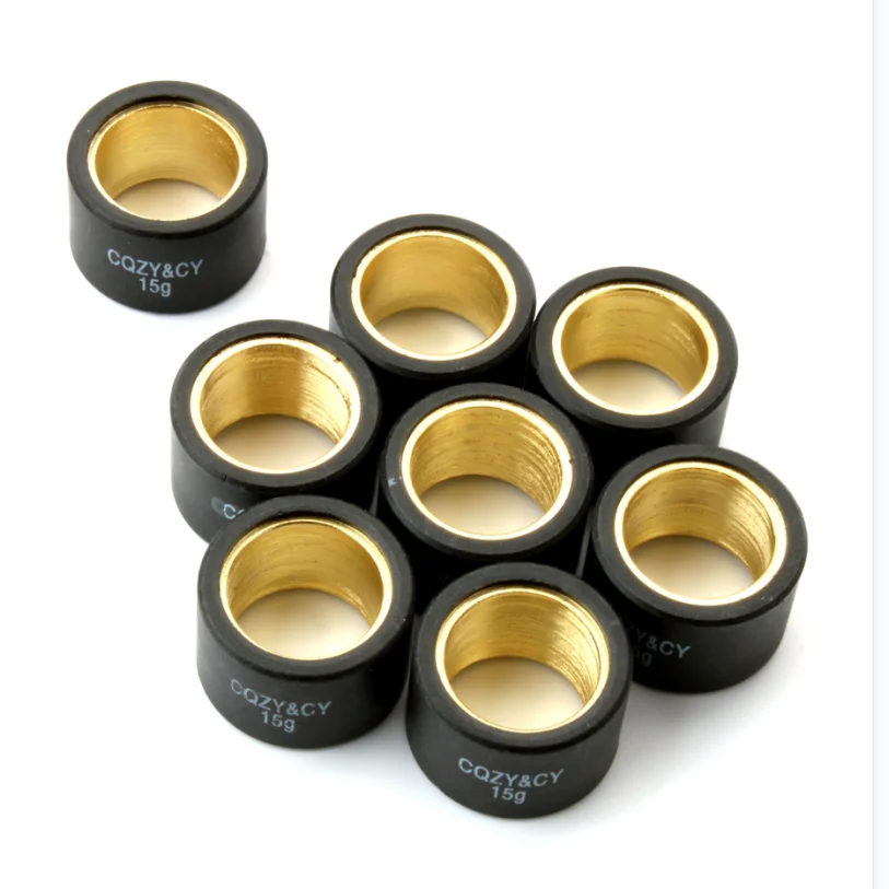 

8 шт., вариатор, гоночные роликовые грузы 15 г 18,6 г 21,4 г 25x17 мм для Aprilia Atlantic Sprint 400 500 Scarabeo светильник 400cc 500cc