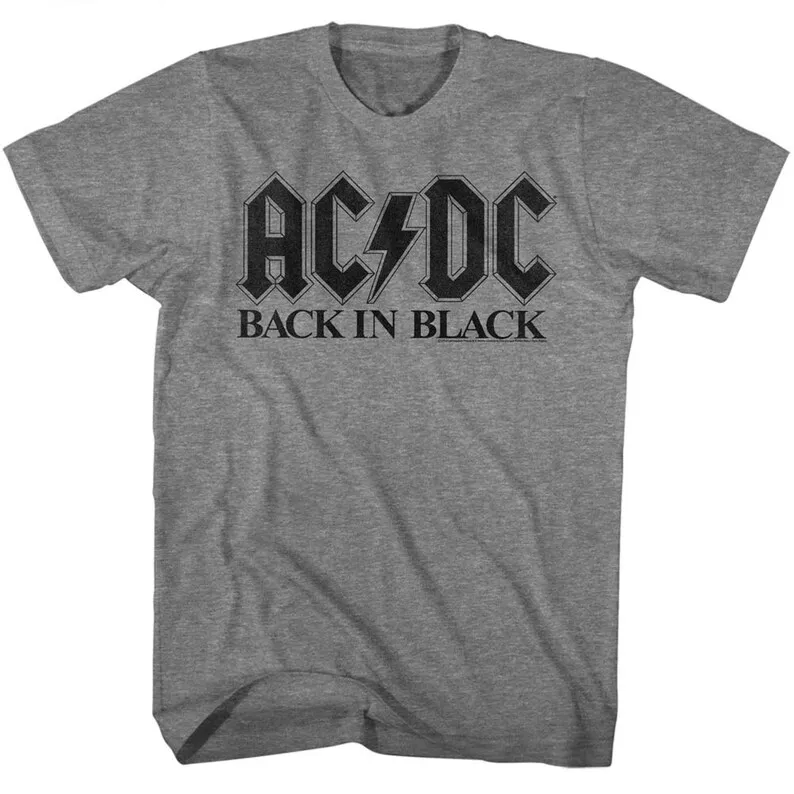 

AC.DC Back In Black Rock and Roll Music Shirt