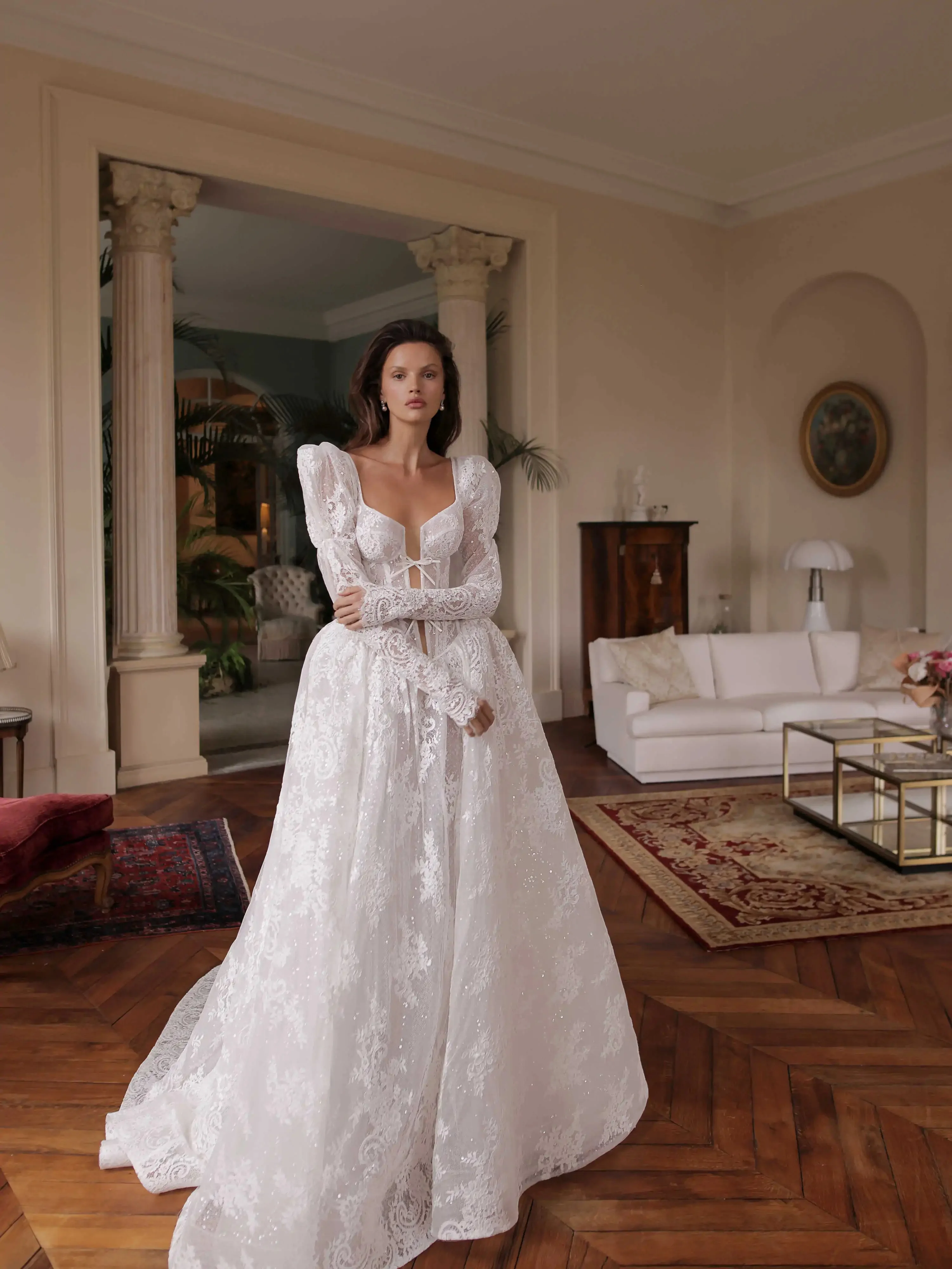 Vestido De Novia Corte Princesa Кружевное свадебное платье Платья 2025 Роскошный корсет с