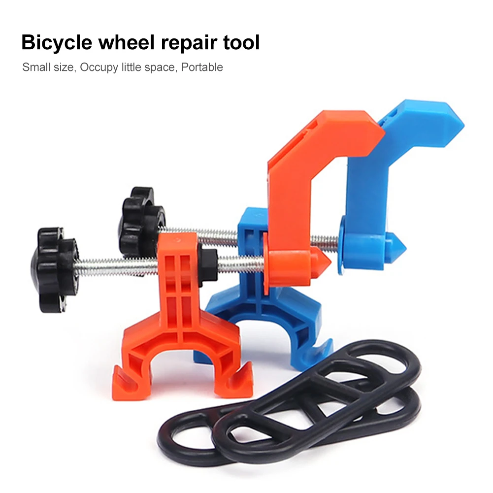 

Mini Bicycle Wheel Truing Stand Bike Rims Adjustment Tools MTB Bike Wheel Repair Tools Cycling Accessories With Spoke Wrench