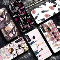 cosmetic lipstick phone case for redmi 8 9 9a for samsung j5 j6 note9 for huawei nova3e mate20lite cover