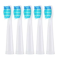 5 pcs dupont soft toothbrush head for seago toothbrush head electric toothbrush replacement brush head